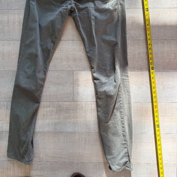 Rag and Bone 5-Pocket Fit 2 Green 5-Pocket Jeans 32x33 - Picture 4 of 5